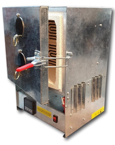 R14-LP: 950 C (1772 F) Programmable Electrical Muffle Kiln