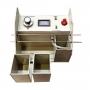 Compact Electroplating Unit With Square, 200-ML Tanks